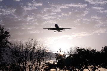 Istanbul Views Sea Side and Airplane