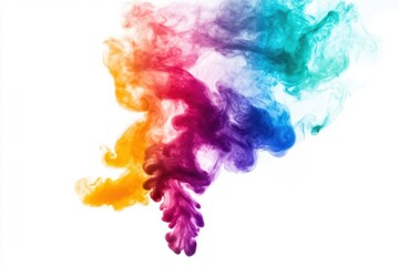 Fototapeta premium Solid Color Background Before Isolated and White Background