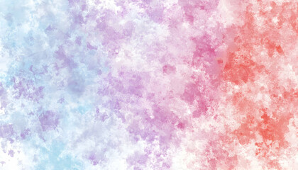Obraz premium Abstract watercolor background with pastel colors blending seamlessly, perfect for design projects needing a soft, dreamy aesthetic.