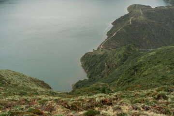 view from the top of mountain