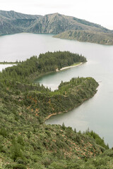 lake in the mountains