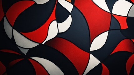 Fototapeta premium Exploring artistic compositions with abstract shapes and asymmetrical designs in vibrant colors for a modern aesthetic