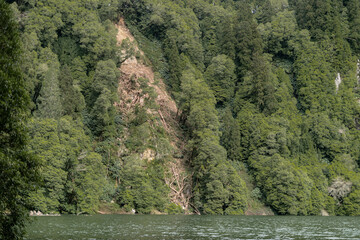 lake in the mountains
