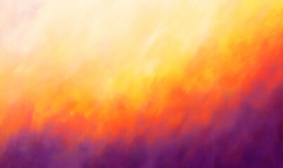Abstract sunset background, warm orange and purple hues, gradient texture, digital art, vibrant color palette, ideal for website design, social media posts, or print projects.