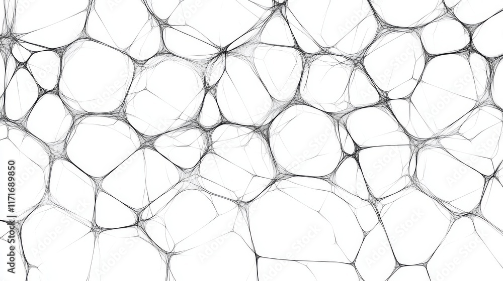 Poster abstract grayscale network pattern background.