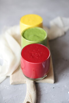 fresh fruit juice smoothie