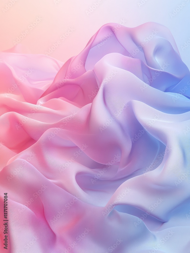Poster abstract gradient background in pastel colors. winter, spring theme. peaceful and versatile backdrop