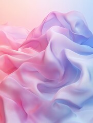 Obraz premium Abstract gradient background in pastel colors. Winter, spring theme. Peaceful and versatile backdrop for any creative project or design. Pink, blue, soft hues.