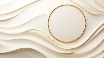 A textured, wavy background with a circular frame, ideal for design or branding purposes.