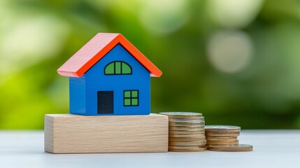Investing in real estate, saving money to purchase a new home, and managing financial wealth.