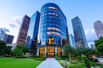 Obraz premium Investors seeking long-term, stable growth are being attracted to a real estate investment trust that offers high returns on commercial properties.
