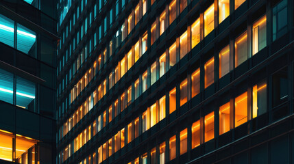 Obraz premium blank billboard on a modern building