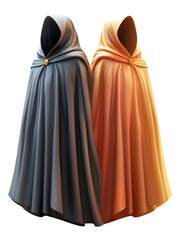 Naklejka premium Magic Cape 3D icon - transparent image, png.