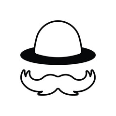 Hat vector icon