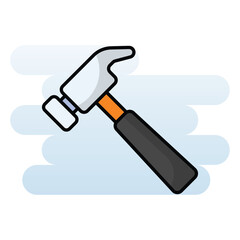 Hammer vector icon