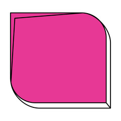 Retro futuristic square text frame