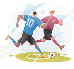 Illustration related to World Cup matches and games