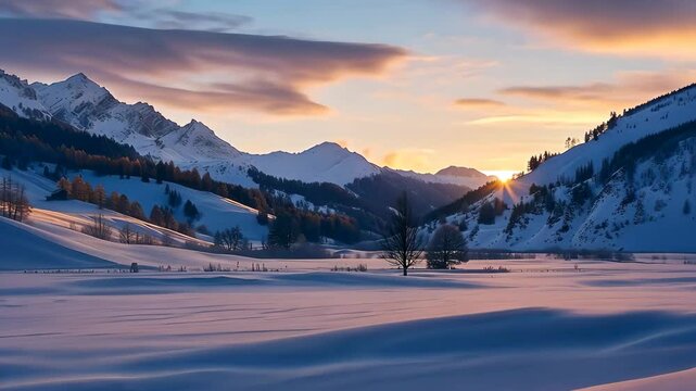 winter scenery