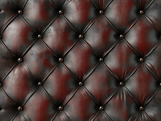 Fototapeta premium Textured leather upholstery in rich colors adds elegance to modern interior design