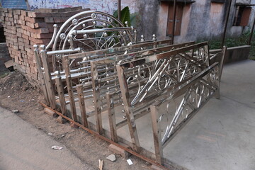 Stainless steel made bed side rail