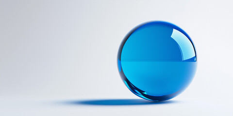 An blue sphere