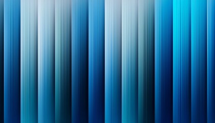 Abstract blue stripes background.  Cool gradient shades.