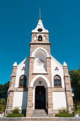 Church of Our Lady of Light is a Small Catholic Building in Tijuca National Park Area in Rio de Janeiro