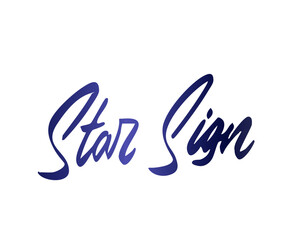 Obraz premium star sign