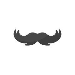 Moustache vector icon