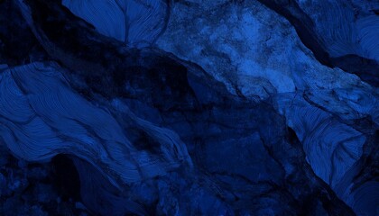 beautiful abstract grunge decorative dark navy blue stone wall texture rough indigo blue marble background