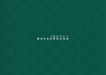 Abstract bottle green background with sleek square geometric texture and copy space, ideal for covers, posters, and web banners.