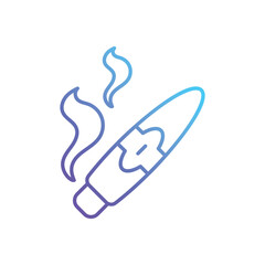 Cigar vector icon