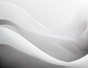 Fototapeta premium white abstract background simple modern geometric with lines wave