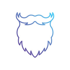 Beard vector icon