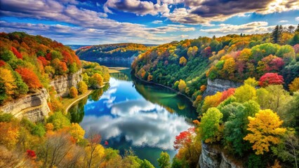 Capture Iowa's beauty: Mini Wakan's candid wildlife, scenic landscapes, and hiking trails await your lens.