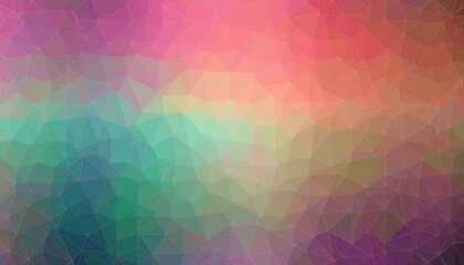 Obraz premium colorful abstract low poly crystal background texture