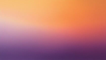 Obraz premium soft orange purple gradient background with noise grain texture and empty space for dreamy ethereal and delicate design