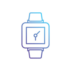 Obraz premium Watches vector icon