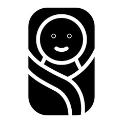 Baby or newborn icon