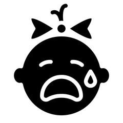 Baby or newborn icon