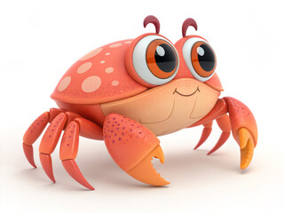 crab. crab, cartoon, red, sea, animal, seafood, vector, illustration, shrimp, food, lobster, shell, crustacean, claw, marine, cute, isolated, crayfish, ocean, beach, fish, shellfish, cancer, nature, c