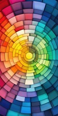 Vibrant Color Harmonies: An Artistic Exploration of a Color Wheel for Creative Minds