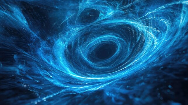 Open Source Framework: Conceptual Technology with Code Elements on a Blue Abstract Background