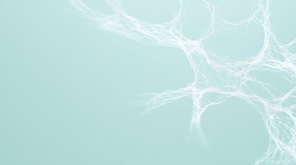 Minimalist Abstract Network Background with Geometric Lines and Pastel Gradient Design 30