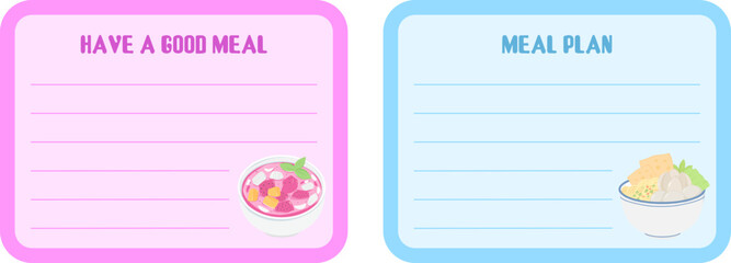 Meal Planner Schedule Eating Plan Healthy Goal Food Planning