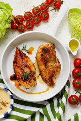 Caesar Salad with Chicken