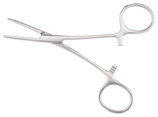 Forceps tool. Kelly forceps scissors. Stainless steel hemostatic forceps surgical forceps with locking clamps. Fishing pliers curved, straight tip. Fishing hook extractor. Medical instrument, supply