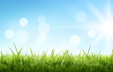 Fototapeta premium grass and sky