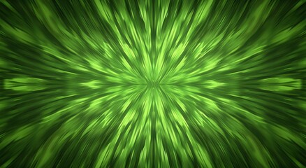 in a green background, there is a grass field with green grass