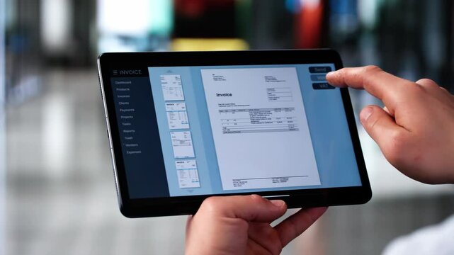 Online Digital E Invoice Statement